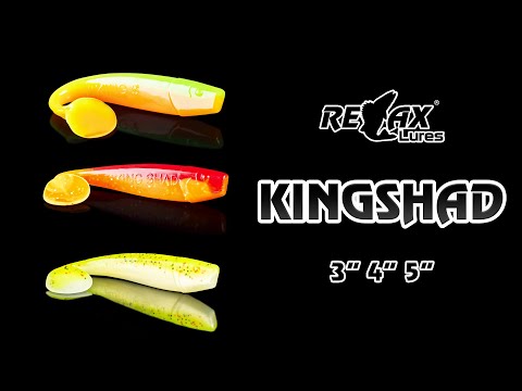 Relax King-Shad 11 cm (4") SSilber Glitter / Hot Pink Glitter 25 Stück